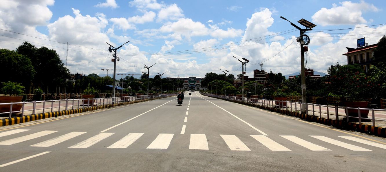 पुरै सुुनसान बन्यो काठमाडौँ उपत्यका